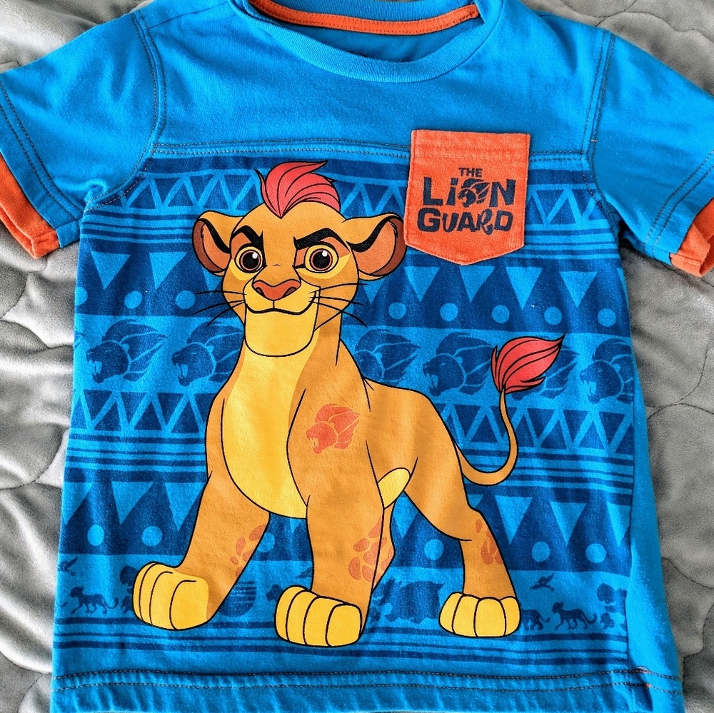 Lion guard t shirt 5t
